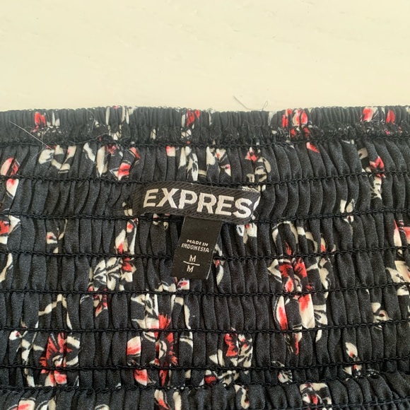 Express off the shoulder bell sleeved blouse - Picture 3 of 3